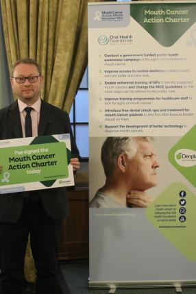 Richard Thomson MP Supports the Mouth Cancer Action Charter
